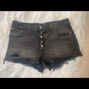 Levi Strauss High Rise Shorts